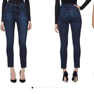 Good American Good Legs High Waist Ankle Skinny Jeans